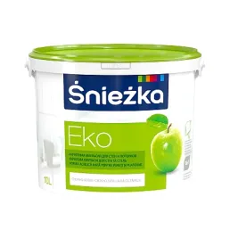 Краска моящаяся для стен и потолков Eko Sniezka